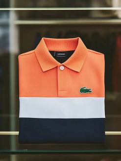 Men’s Classic Business Crocodile Logo Short Sleeve