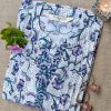 "Amaanat" Floral Hand Block Printed Cotton kurta