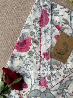 Alternative view of "Seema" Floral Cotton Kurta
