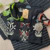 "Farida" Hand Block Printed Cotton Kurta Set(3pc) - Big Size