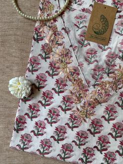 Alternative view of "Ujala" Hand Work Cotton kurta