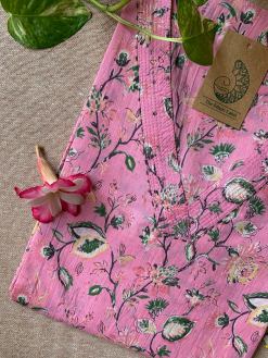 Alternative view of "Iccha" Hand Block Printed Cotton kurta