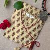 "Dhara" Bagru Hand Block Printed Cotton kurta