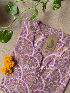 Alternative view of "Rubina" Buttoned Cotton kurta - Big Size