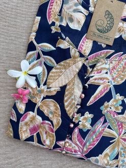 Alternative view of Aashi Floral Hand Block Printed Cotton kurta