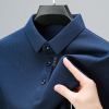 Men's Waffle Long Sleeved polo T-shirt