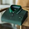 Men’s Classic Business Logo Button Short Sleeve