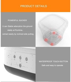 Alternative view of Mini Foldable Washing Machine